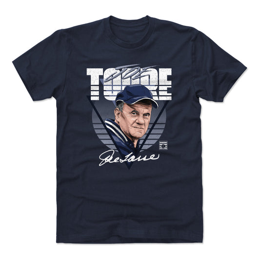 Joe Torre Manager Throwback WHT Mens T Shirt 500 Level Officially Licensed Fan Gear