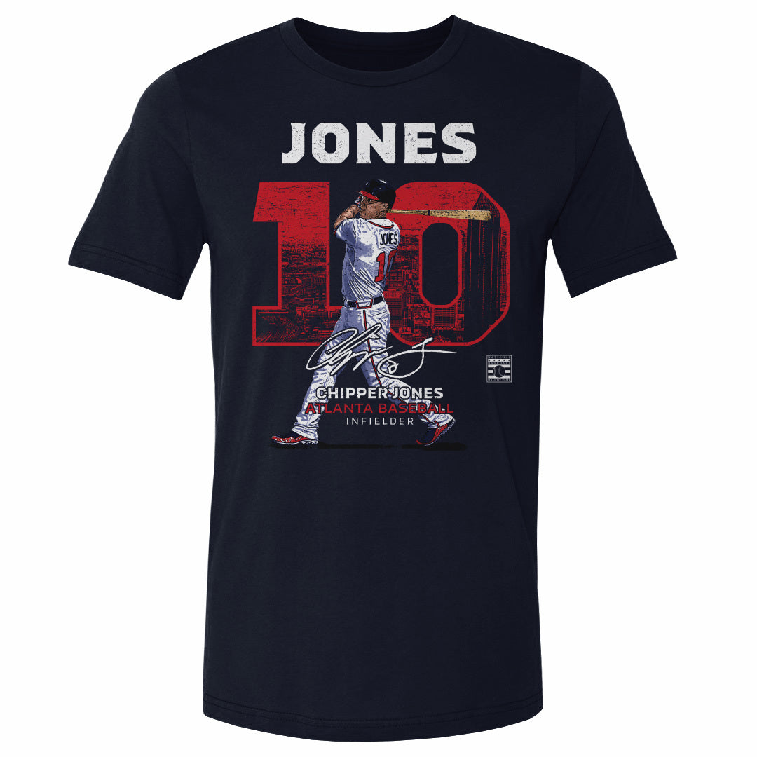 Chipper Jones Atlanta Throwback WHT