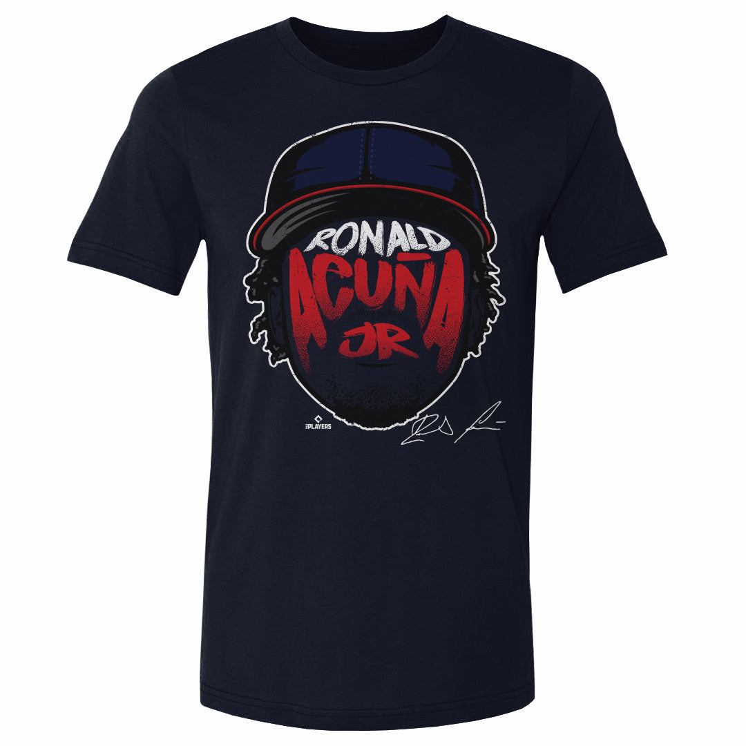 Ronald Acuna Jr. Player Silhouette WHT