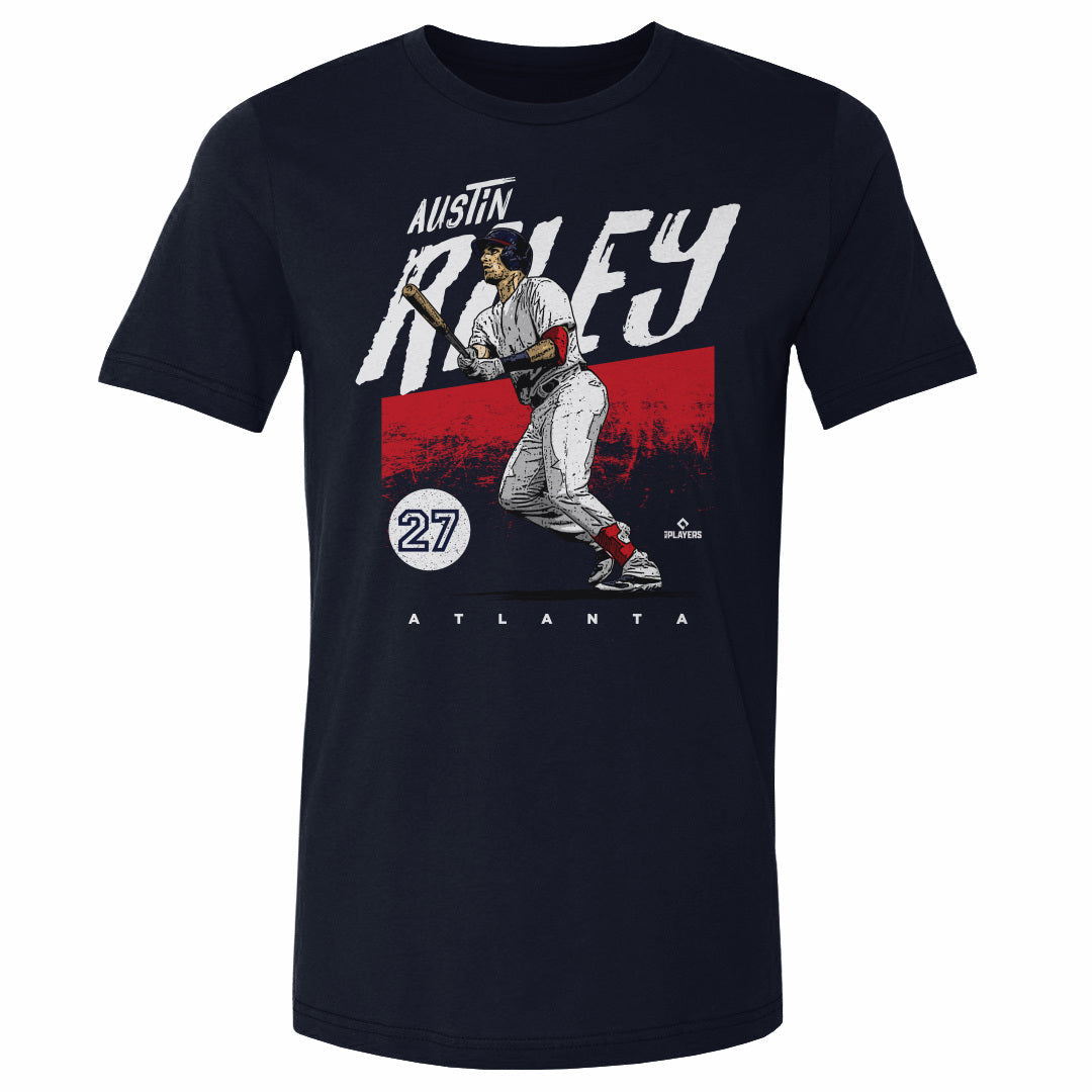 Austin Riley Atlanta Grunge WHT