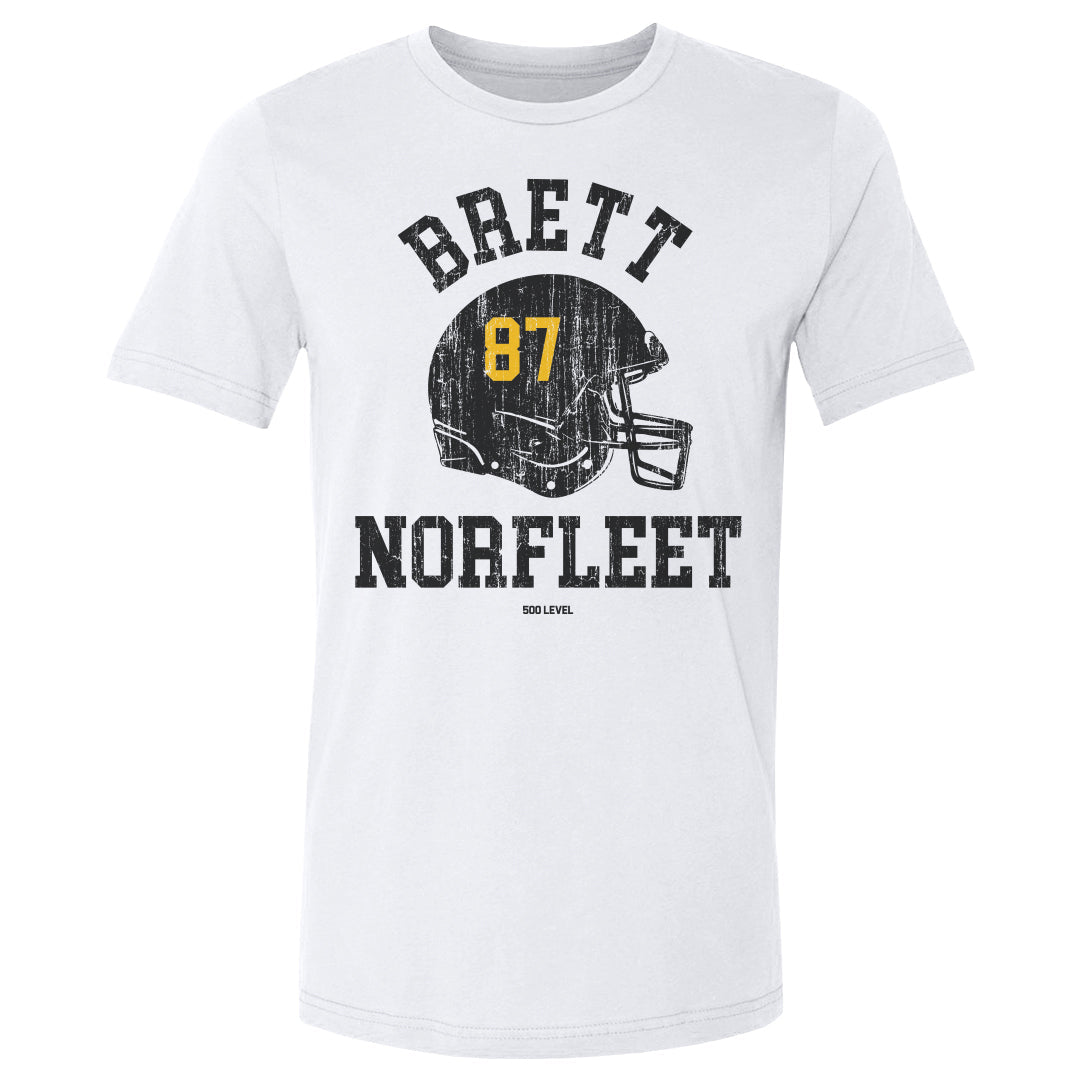 Brett Norfleet College Helmet Font