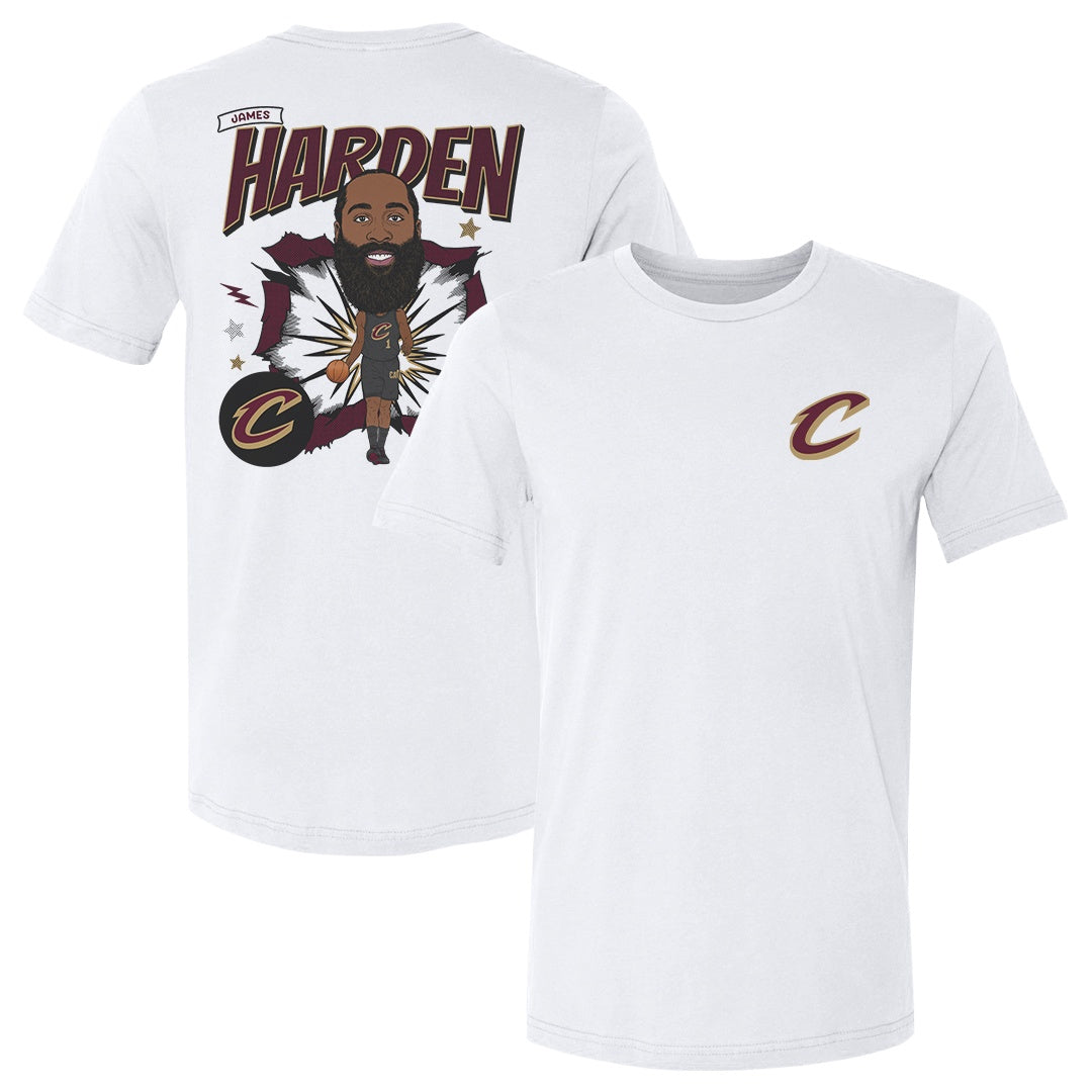 James Harden Cleveland Cavaliers Caricature F&B