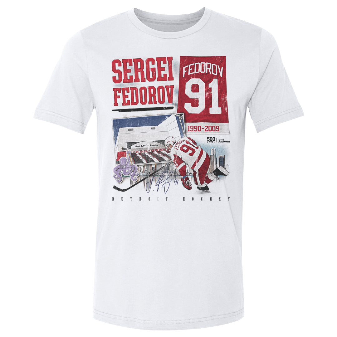 Sergei Fedorov Detroit Retirement