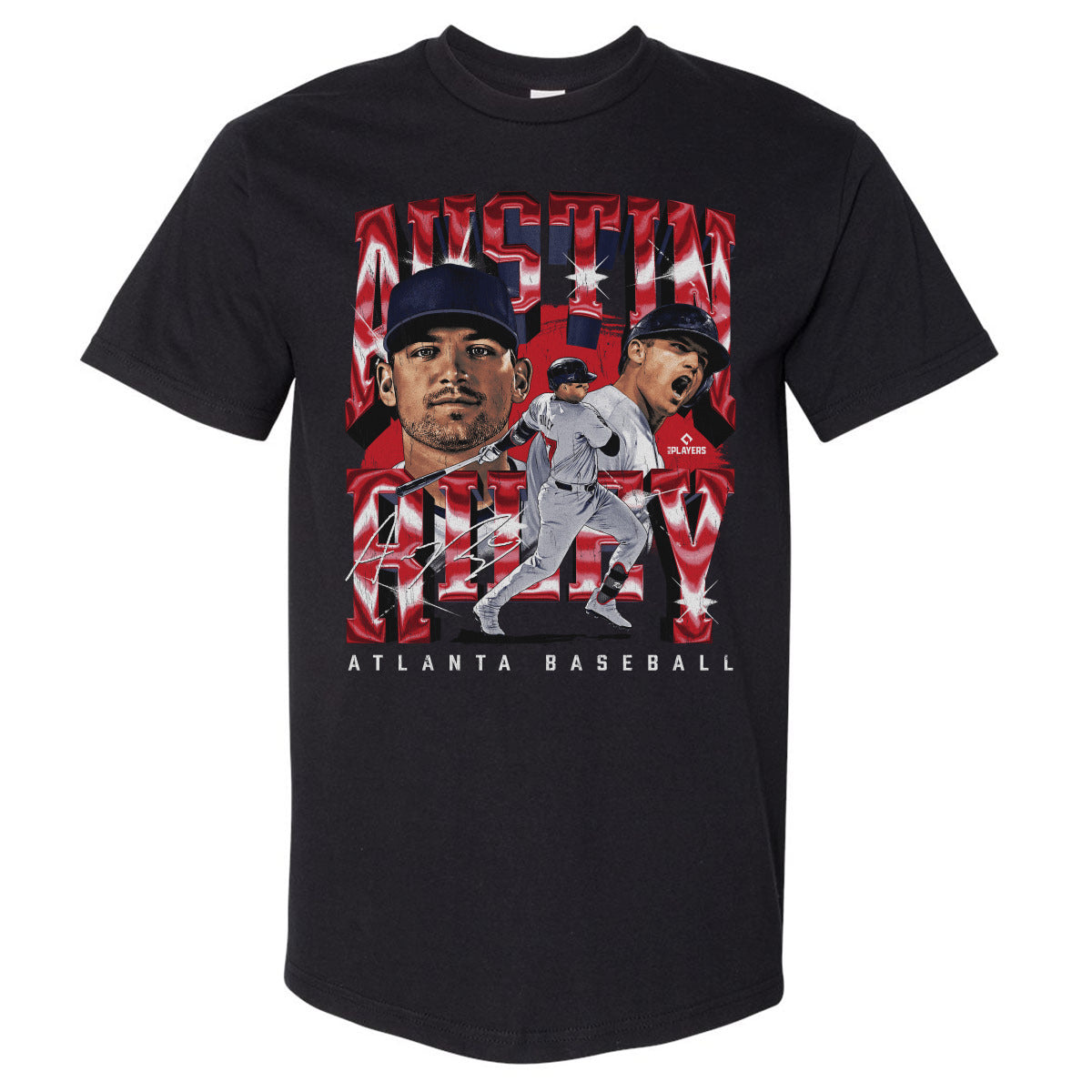 Austin Riley Atlanta Vintage WHT