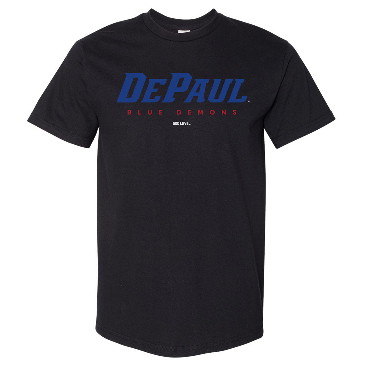 DePaul Blue Demons Wordmark Blue Demons WHT