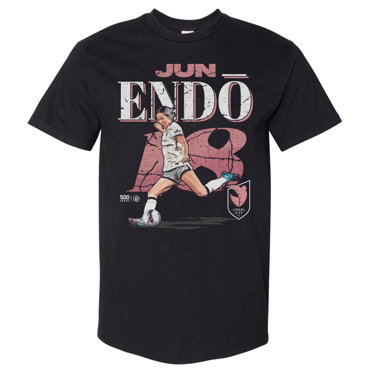 Jun Endo Angel City FC Cracked Number WHT