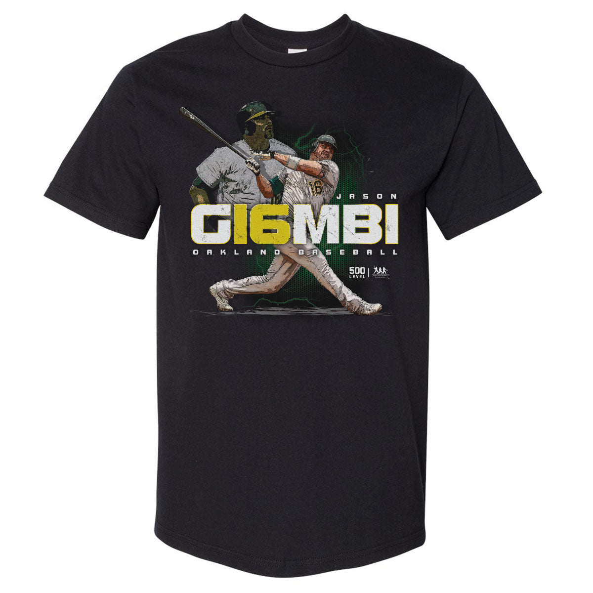 Jason Giambi Oakland Player Number WHT