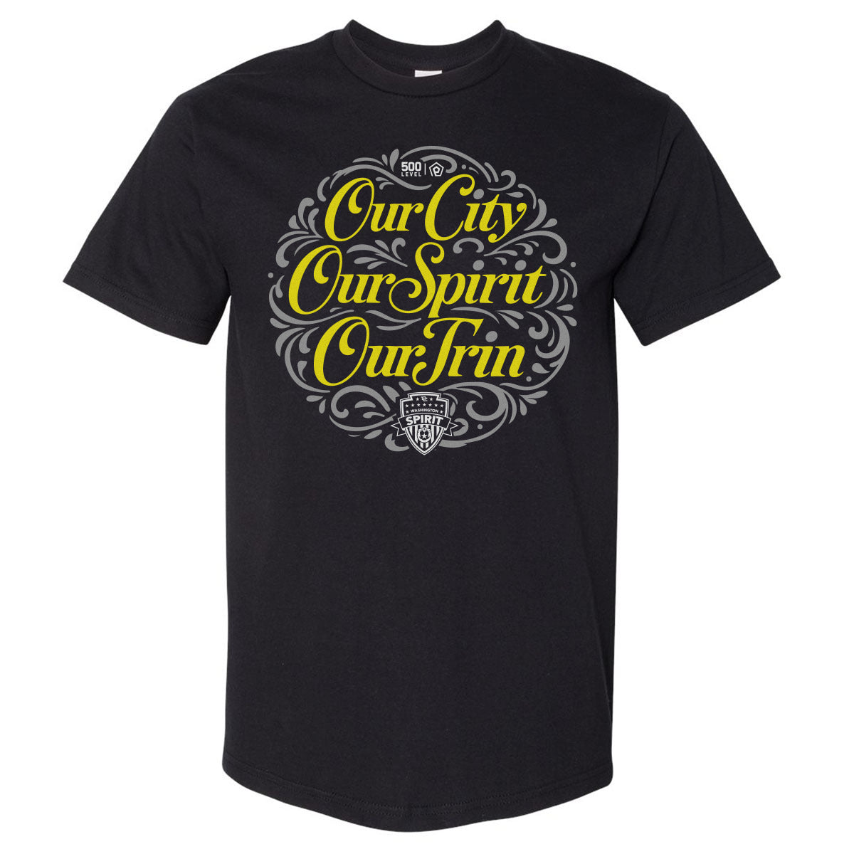 Trinity Rodman Washington Spirit Our City Script WHT