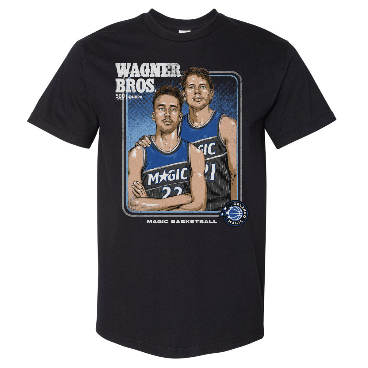 Franz Wagner & Moritz Wagner Orlando Magic Step Brothers WHT