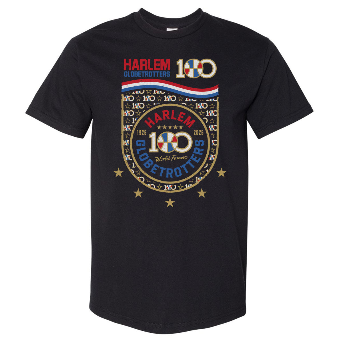 Harlem Globetrotters 100 Years Wave WHT