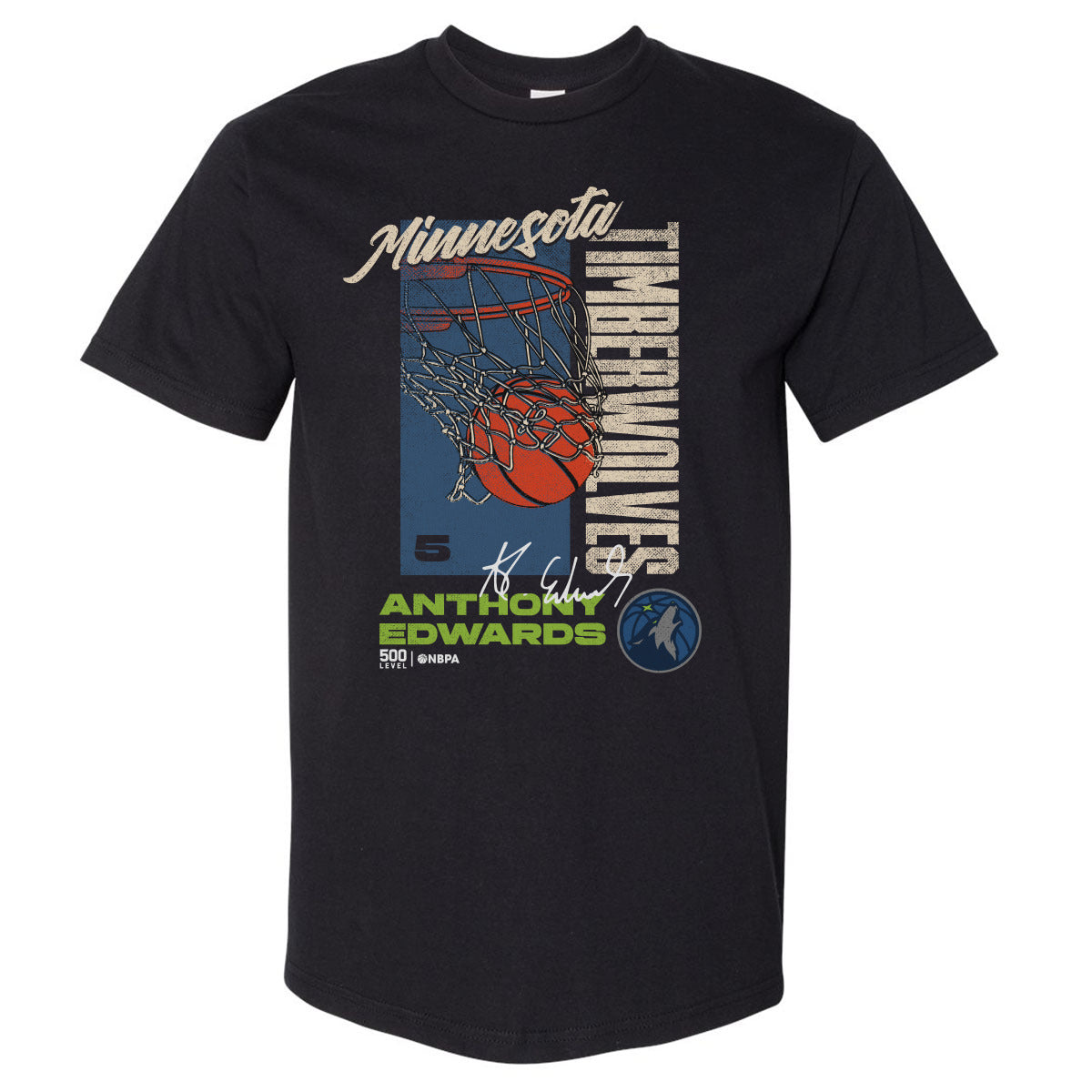 Anthony Edwards Minnesota Timberwolves All Net WHT