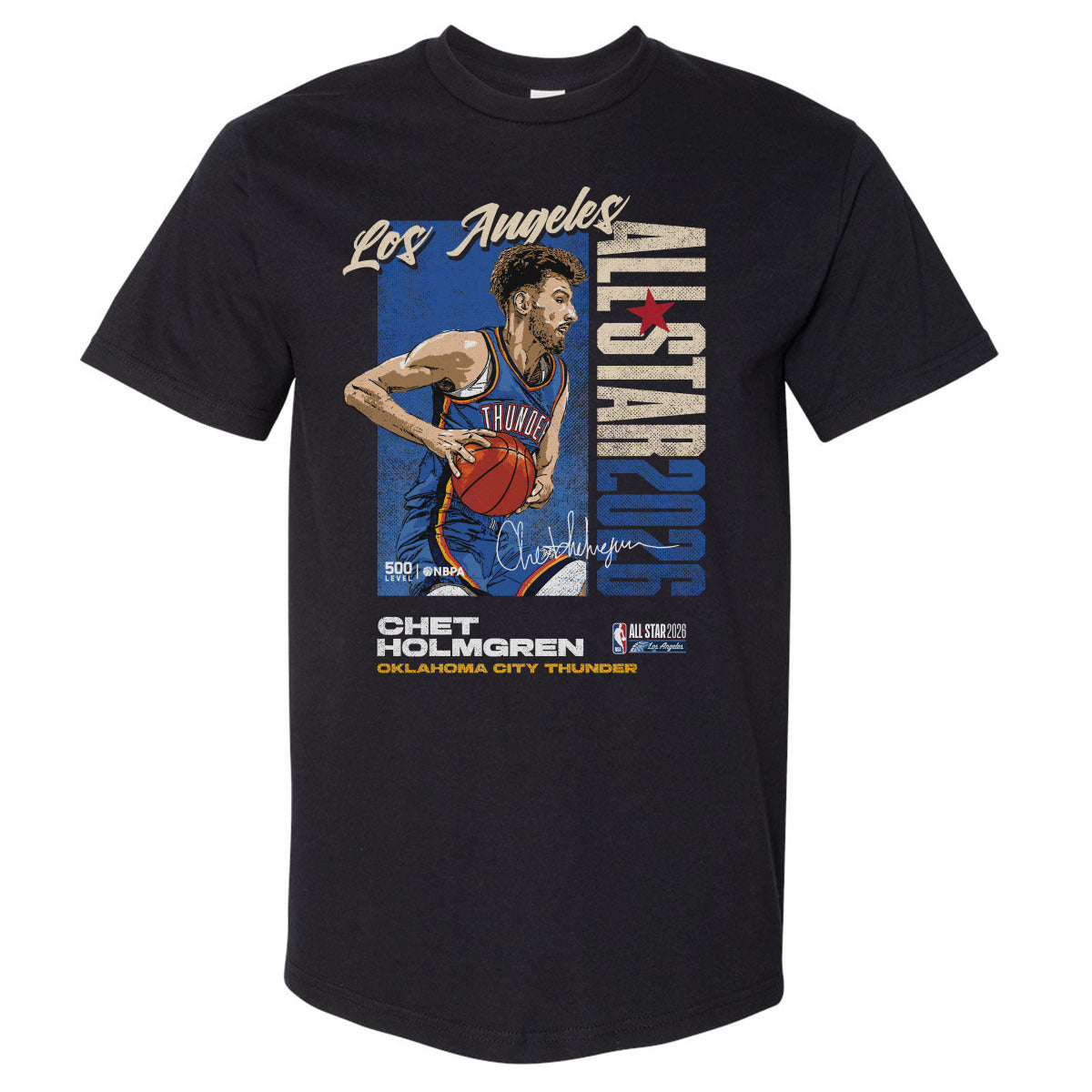 Chet Holmgren Oklahoma City Thunder 2026 NBA All-Star Vertical WHT