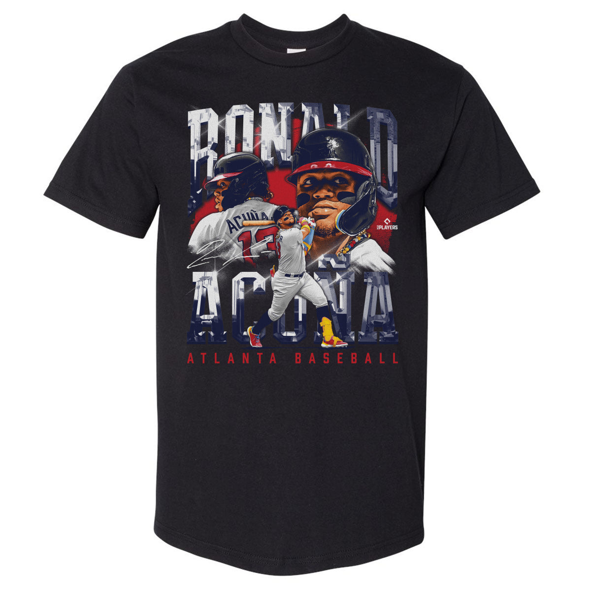 Ronald Acuna Jr. Atlanta Vintage WHT