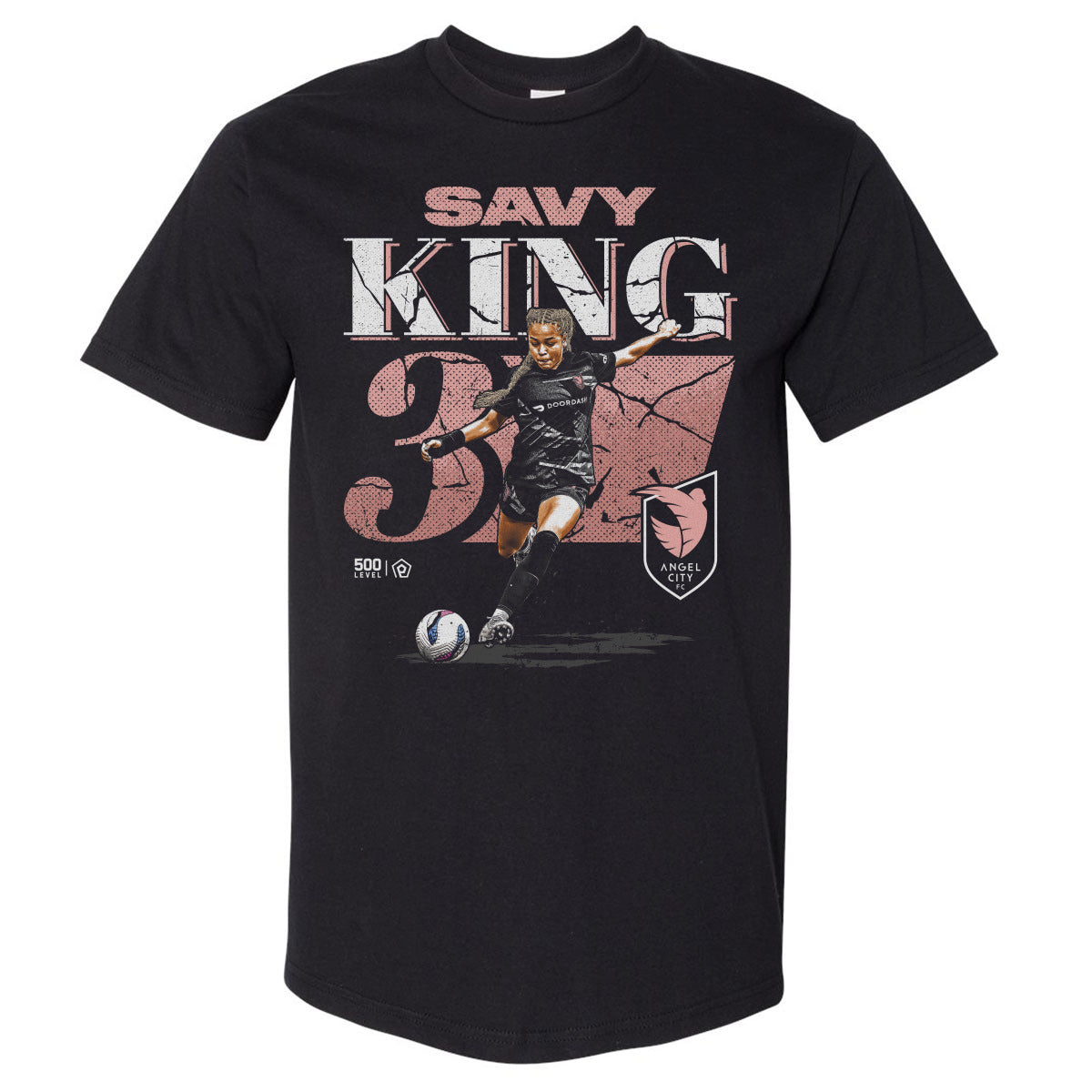 Savy King Angel City FC Cracked Number WHT
