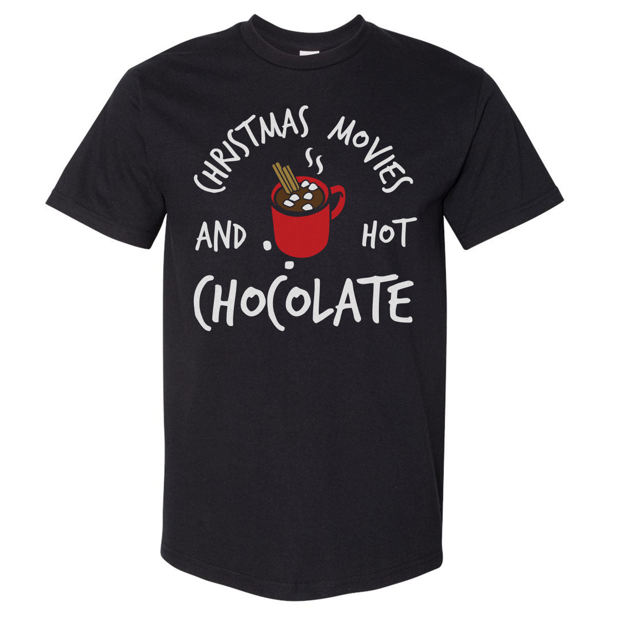 Christmas Movies And Hot Chocolate WHT