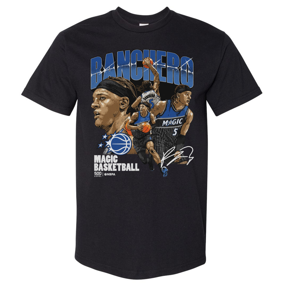 Paolo Banchero Orlando Magic Collage WHT
