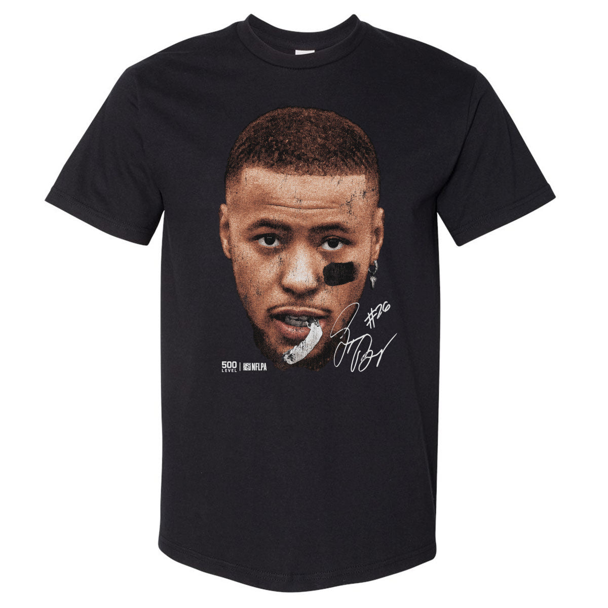 Saquon Barkley Philadelphia Vintage Head WHT