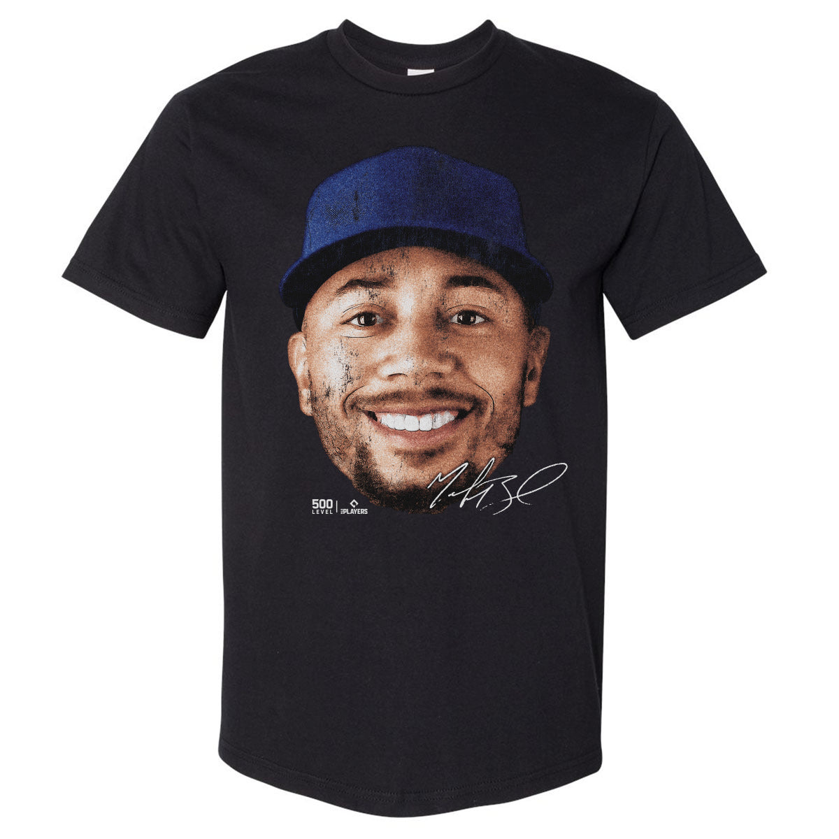 Mookie Betts Los Angeles D Vintage Head WHT