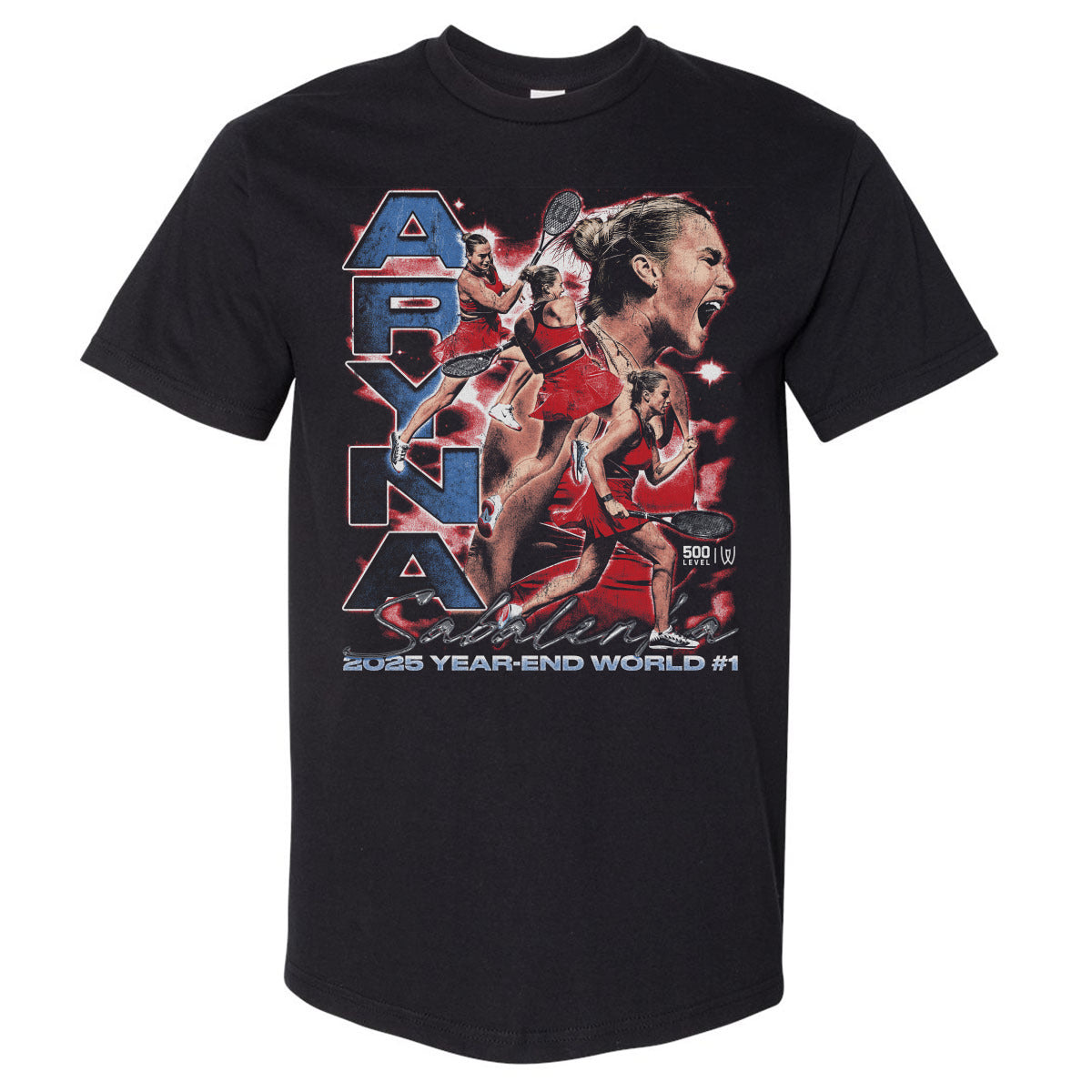 Aryna Sabalenka Year-End World Number 1 Vintage WHT