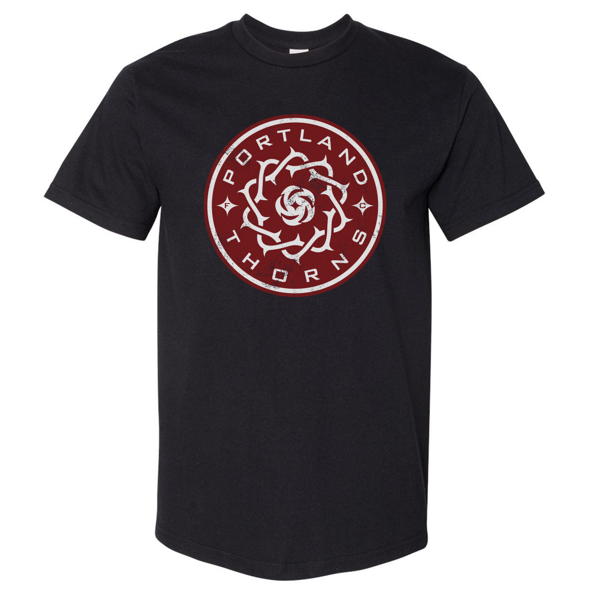 Portland Thorns FC Vintage Primary Logo WHT