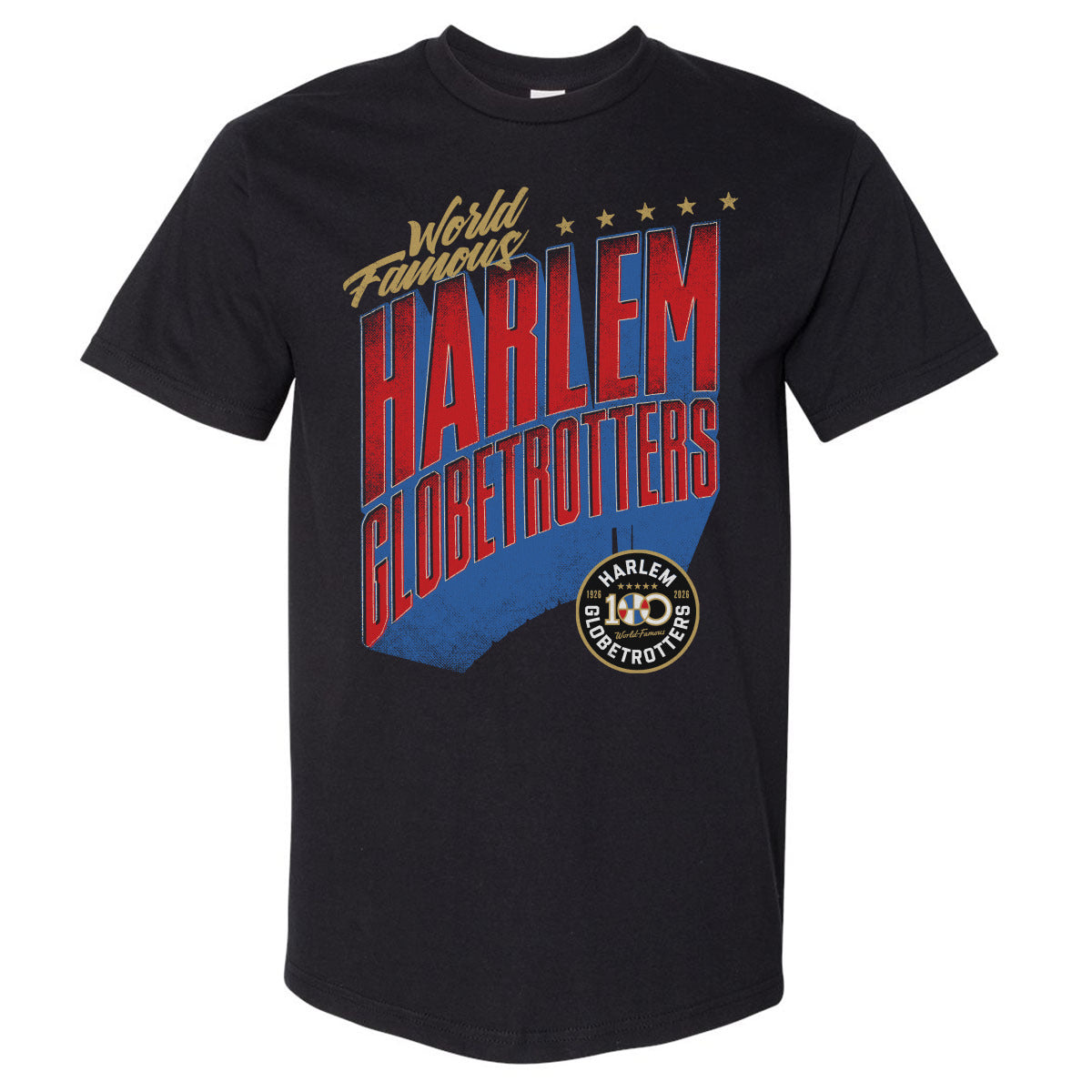 Harlem Globetrotters 100 Years World Famous WHT