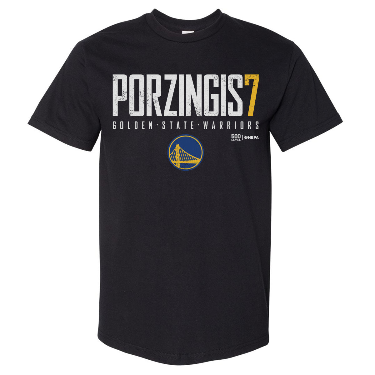 Kristaps Porzingis Golden State Warriors Elite WHT