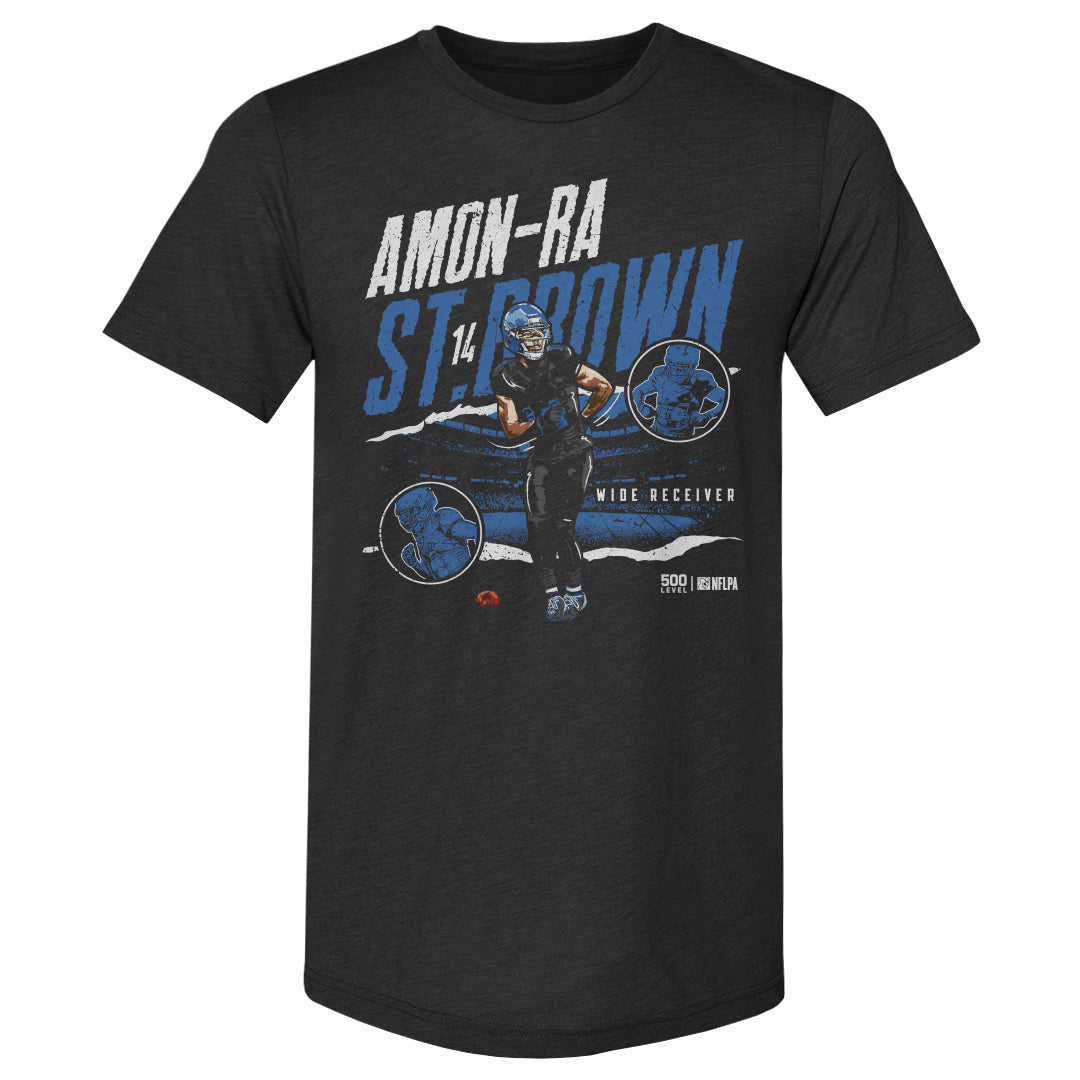 Amon-Ra St. Brown Detroit Celly WHT