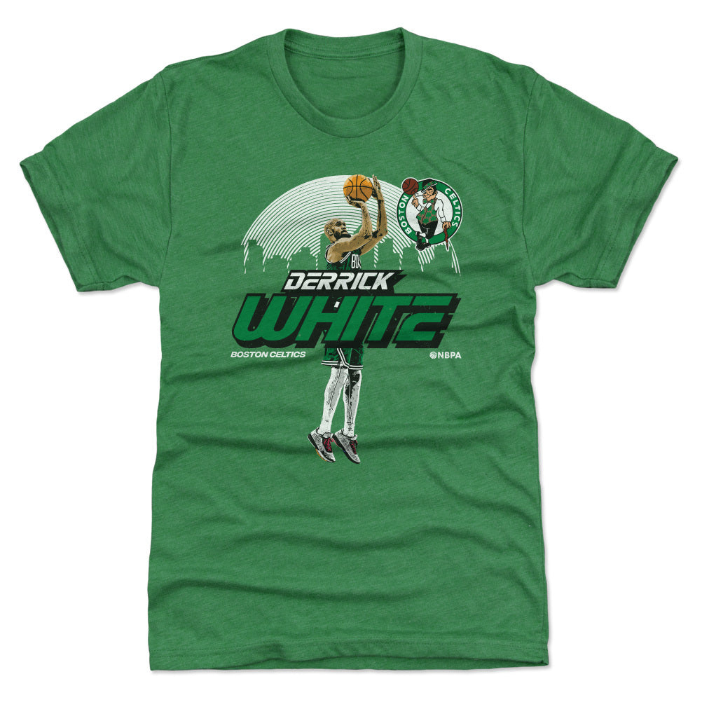 Derrick White Boston Celtics Skyline WHT