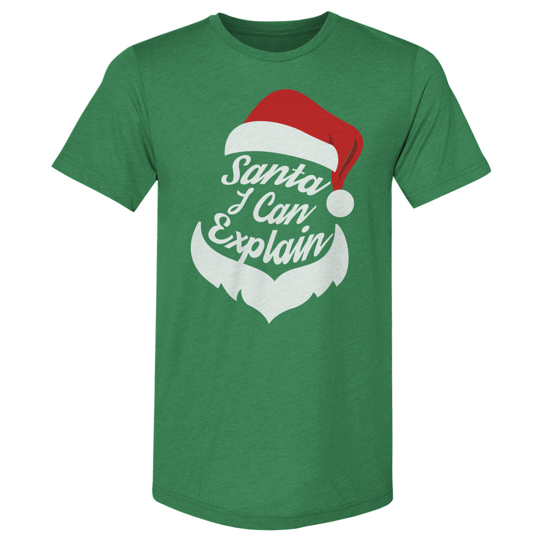 Christmas Santa I Can Explain WHT
