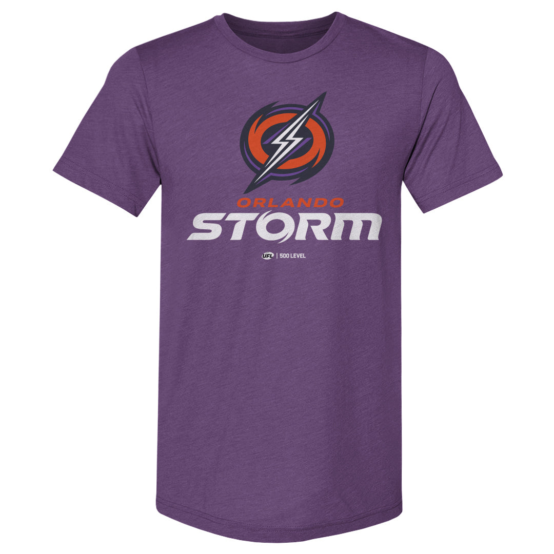Orlando Storm Primary Logo WHT