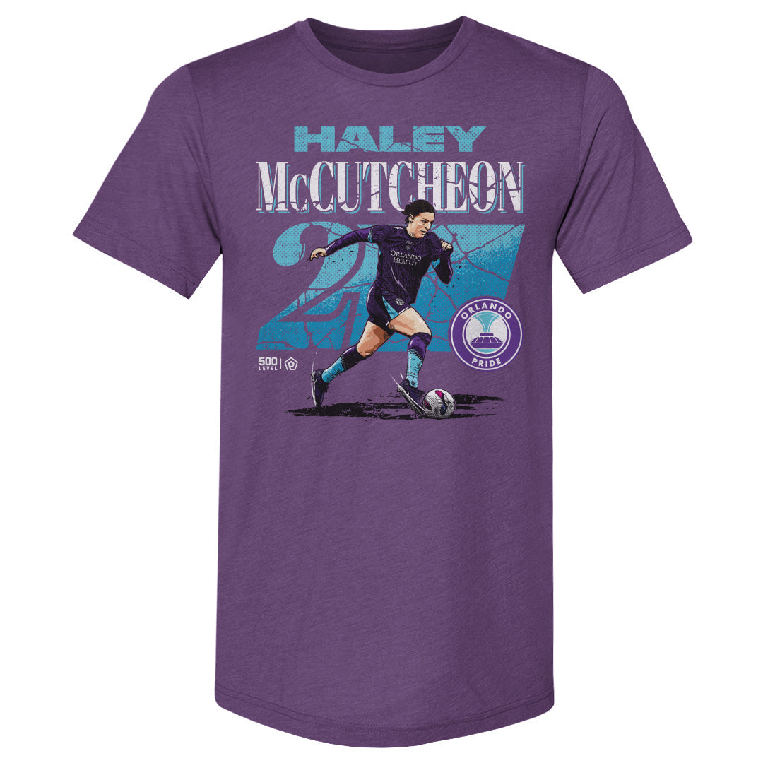 Haley McCutcheon Orlando Pride Cracked Number WHT