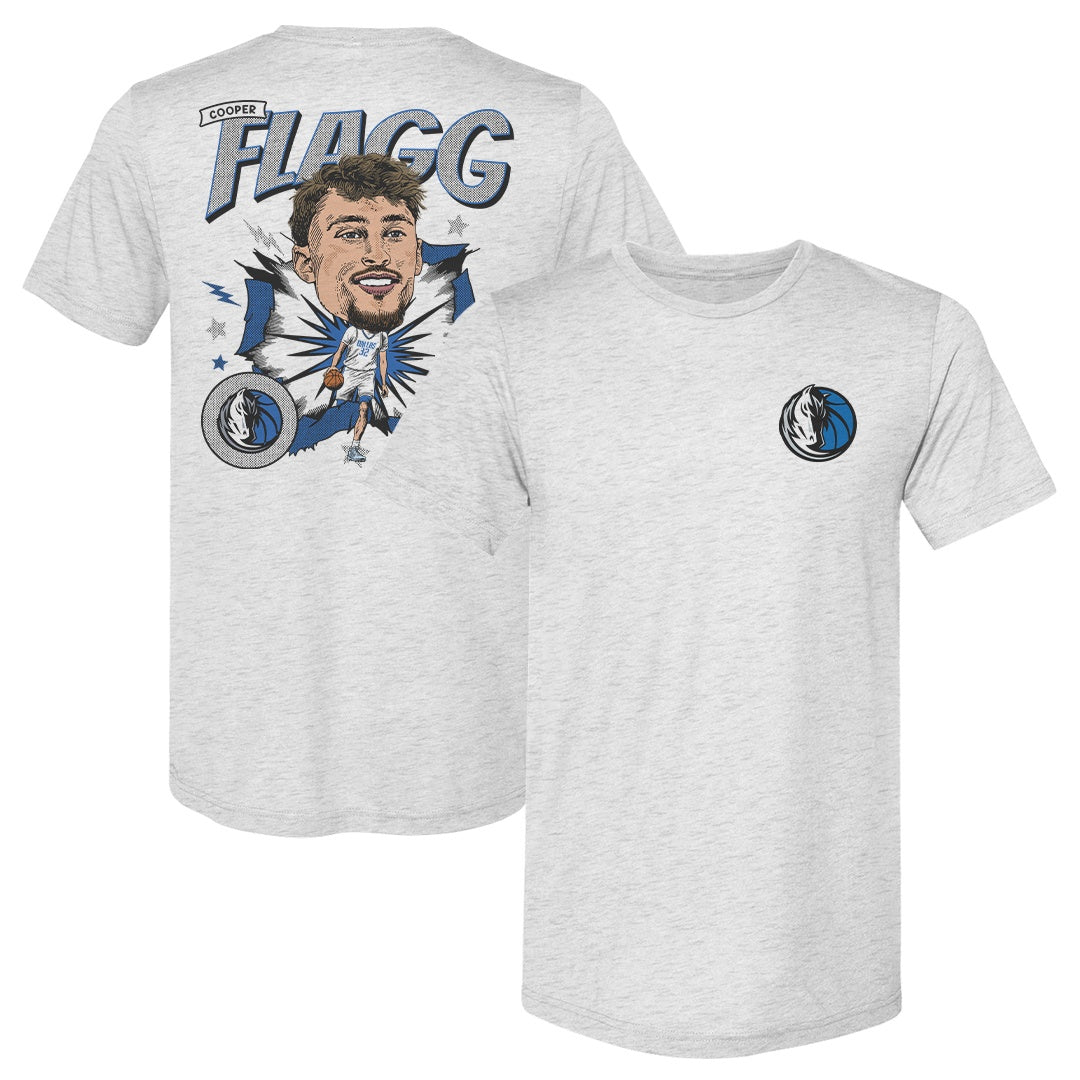 Cooper Flagg Dallas Mavericks Caricature F&B