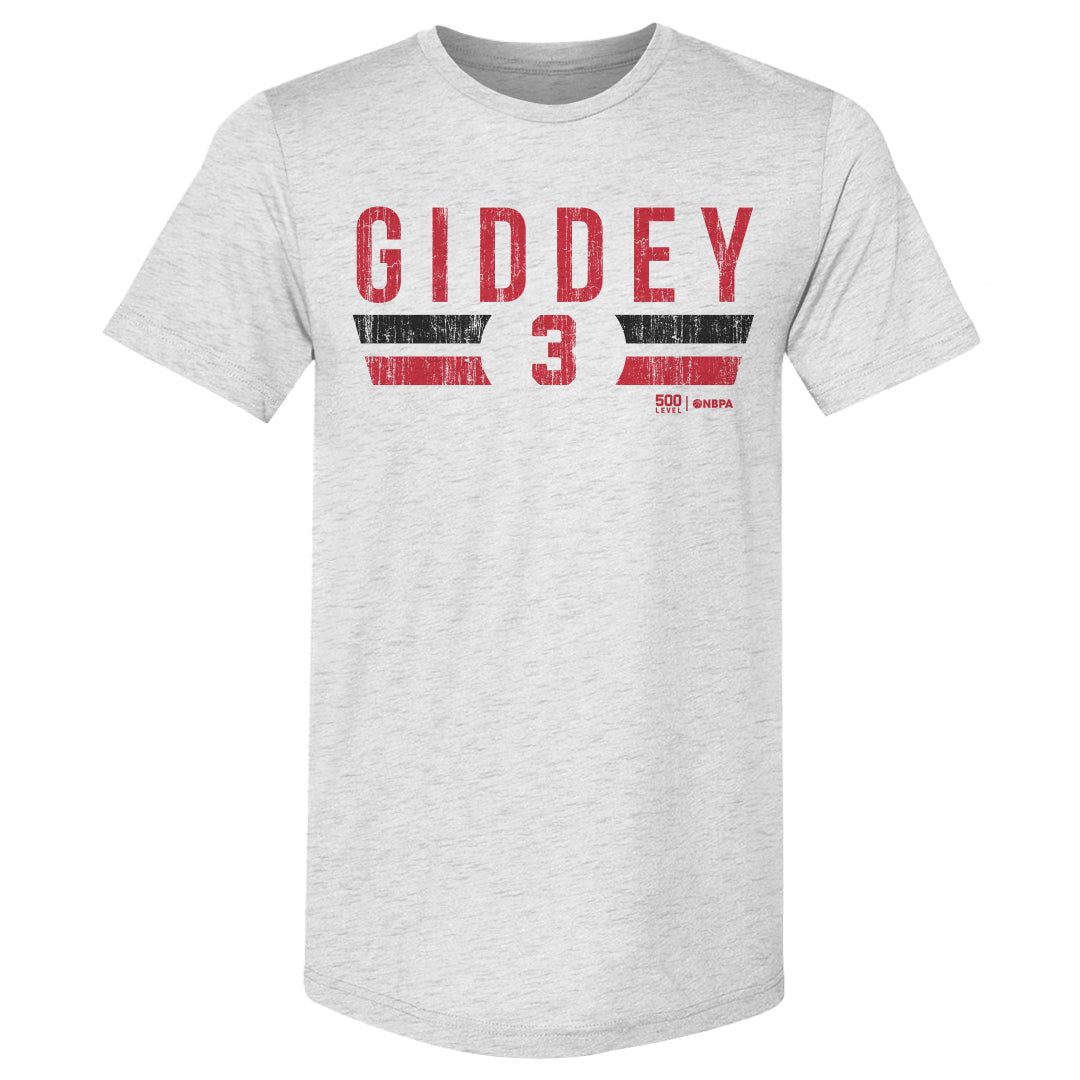 Josh Giddey Chicago Bulls Font