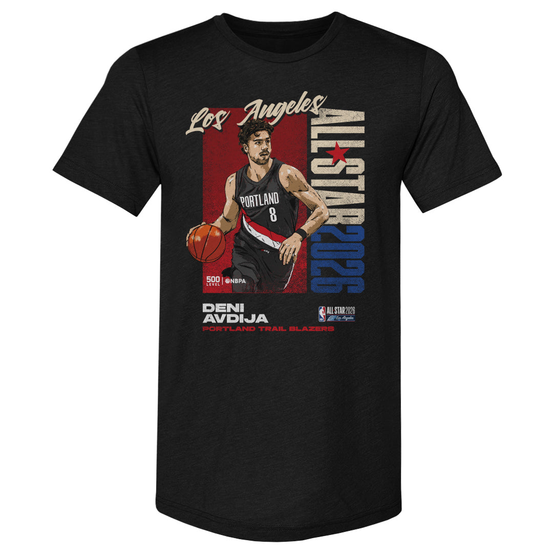 Deni Avdija Portland Trail Blazers 2026 NBA All-Star Vertical WHT