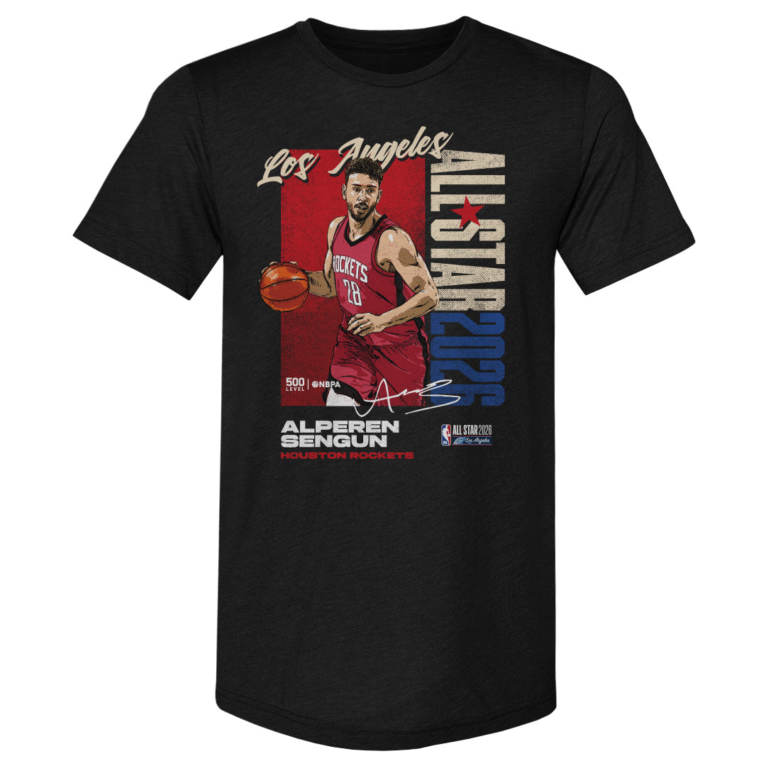 Alperen Sengun Houston Rockets 2026 NBA All-Star Vertical WHT