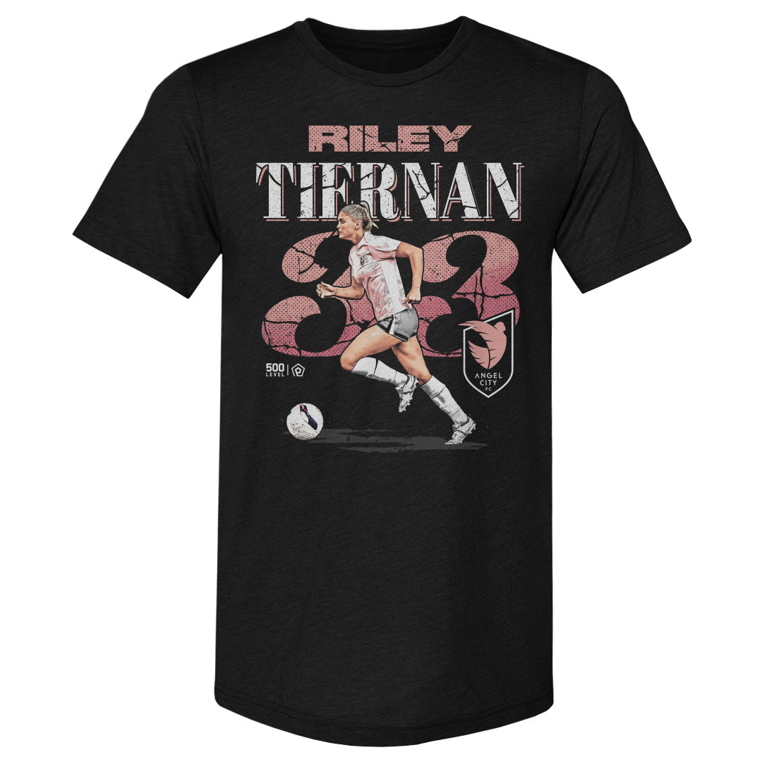 Riley Tiernan Angel City FC Cracked Number WHT