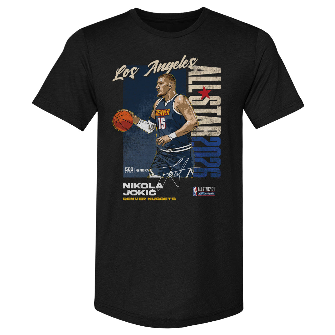 Nikola Jokic Denver Nuggets 2026 NBA All-Star Vertical WHT
