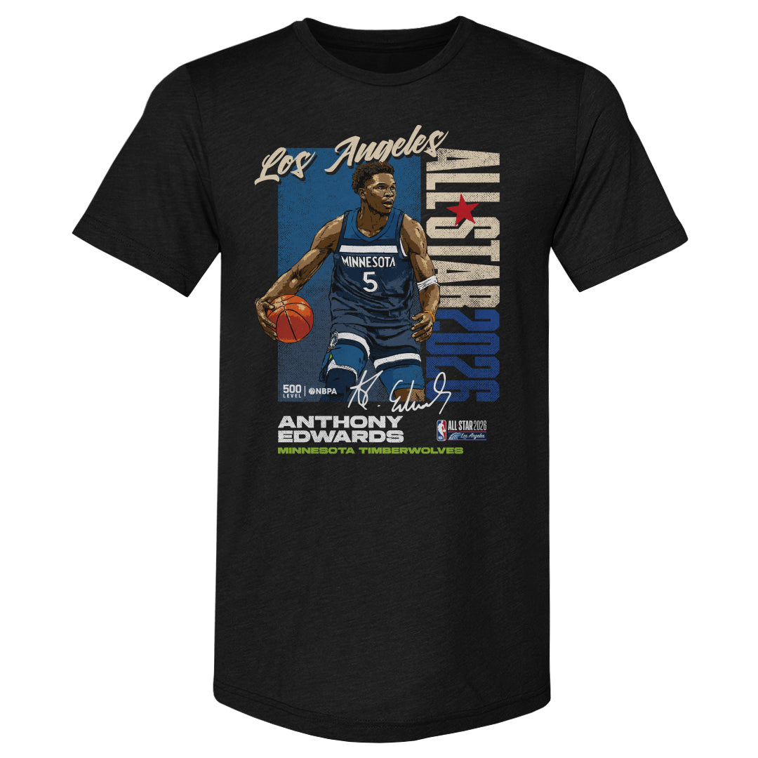 Anthony Edwards Minnesota Timberwolves 2026 NBA All-Star Vertical WHT