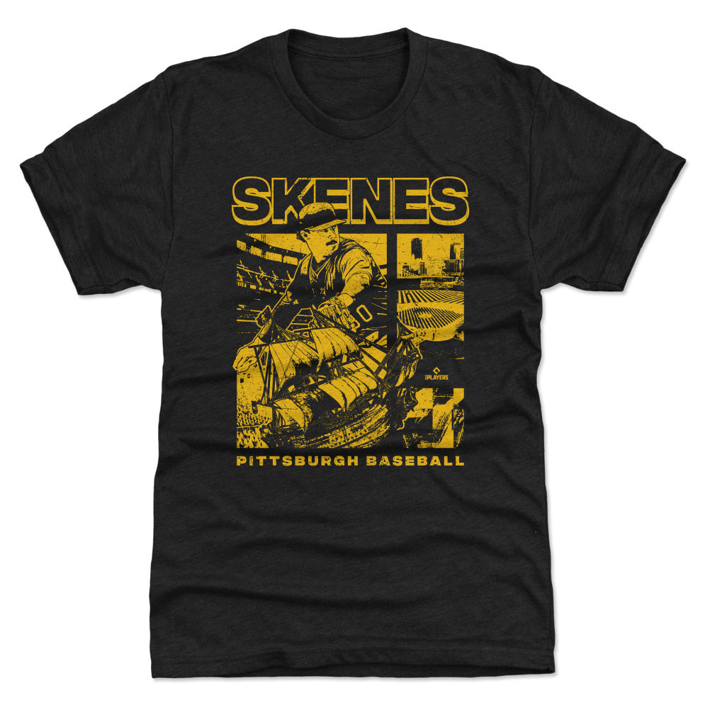 Paul Skenes Pittsburgh Mono WHT