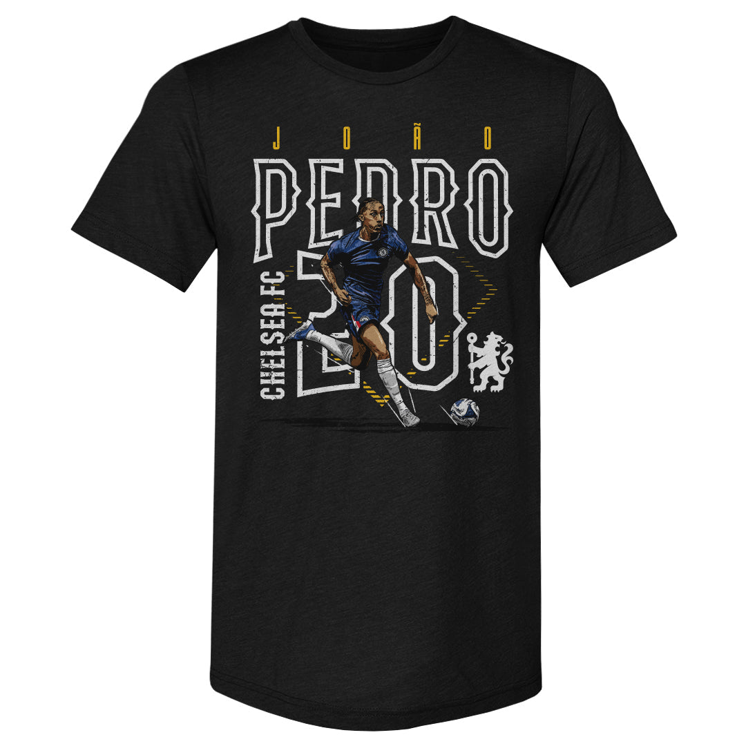 Joao Pedro Chelsea FC Outline Number WHT