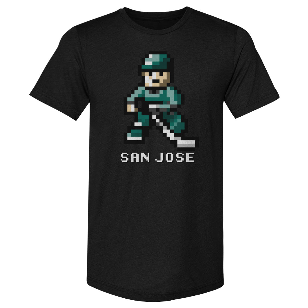 San Jose Hockey 8-bit WHT