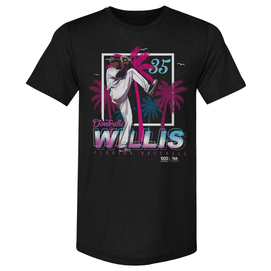 Dontrelle Willis Florida Palm Trees WHT