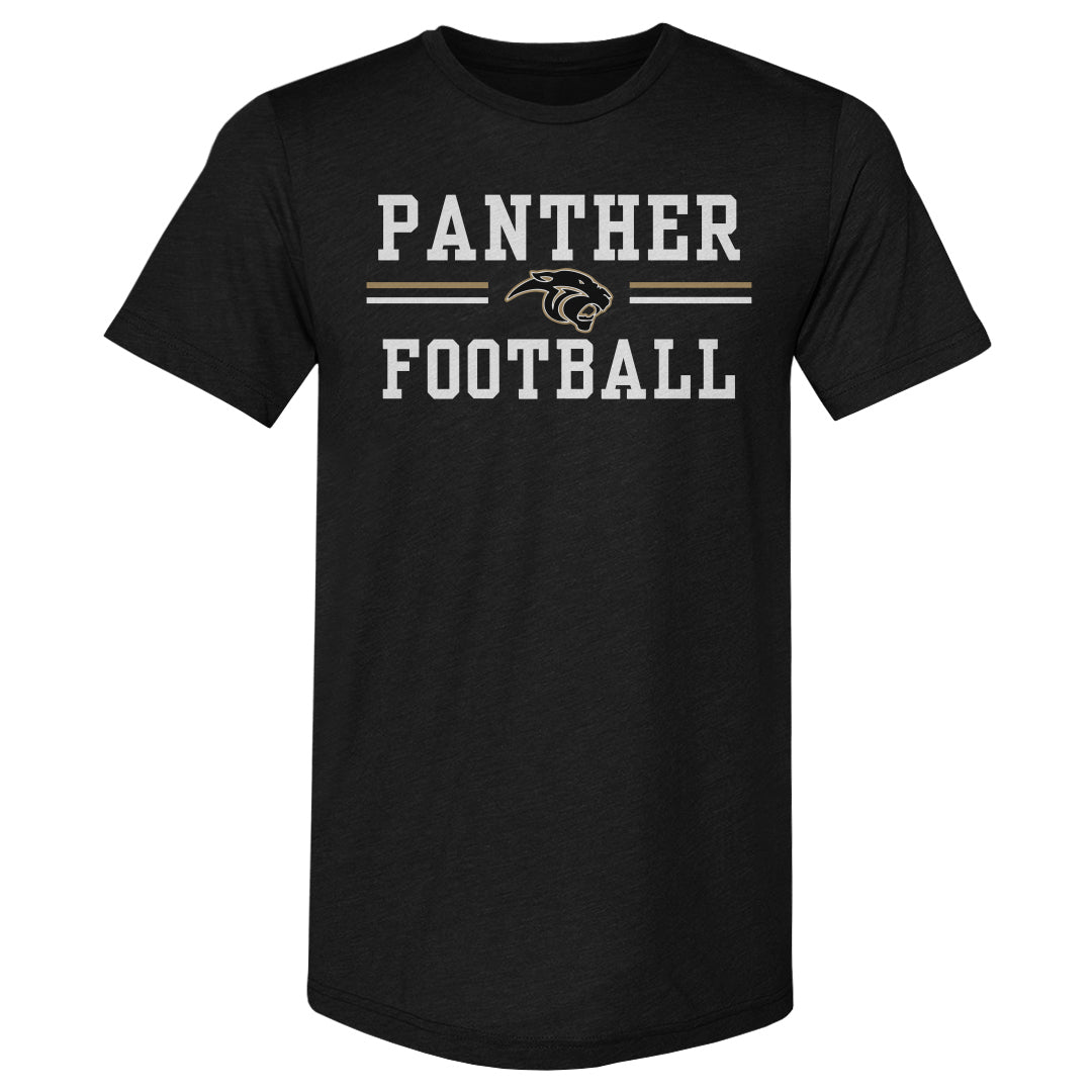 Plano East Crown Trio Panther Football Bar Lines WHT