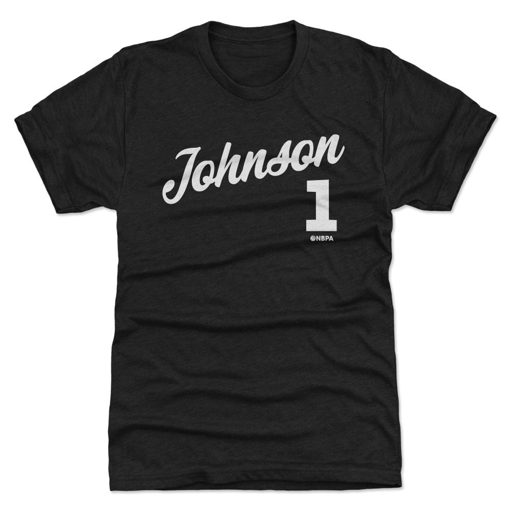 Jalen Johnson Atlanta Script WHT