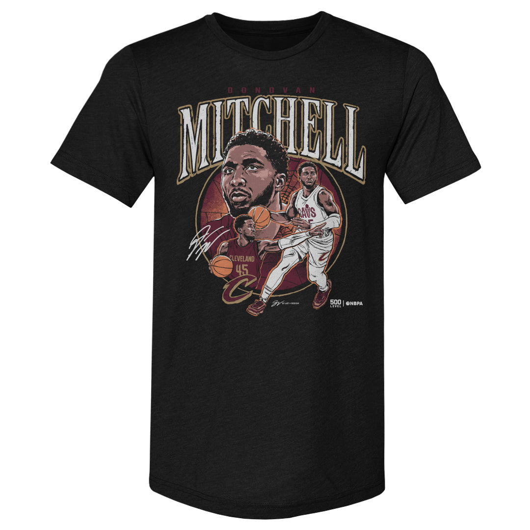 Donovan Mitchell Cleveland Cavaliers Trio WHT