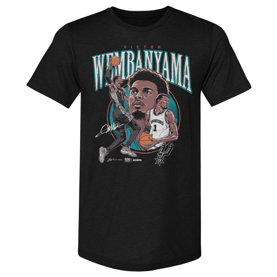 Victor Wembanyama San Antonio Spurs Trio WHT