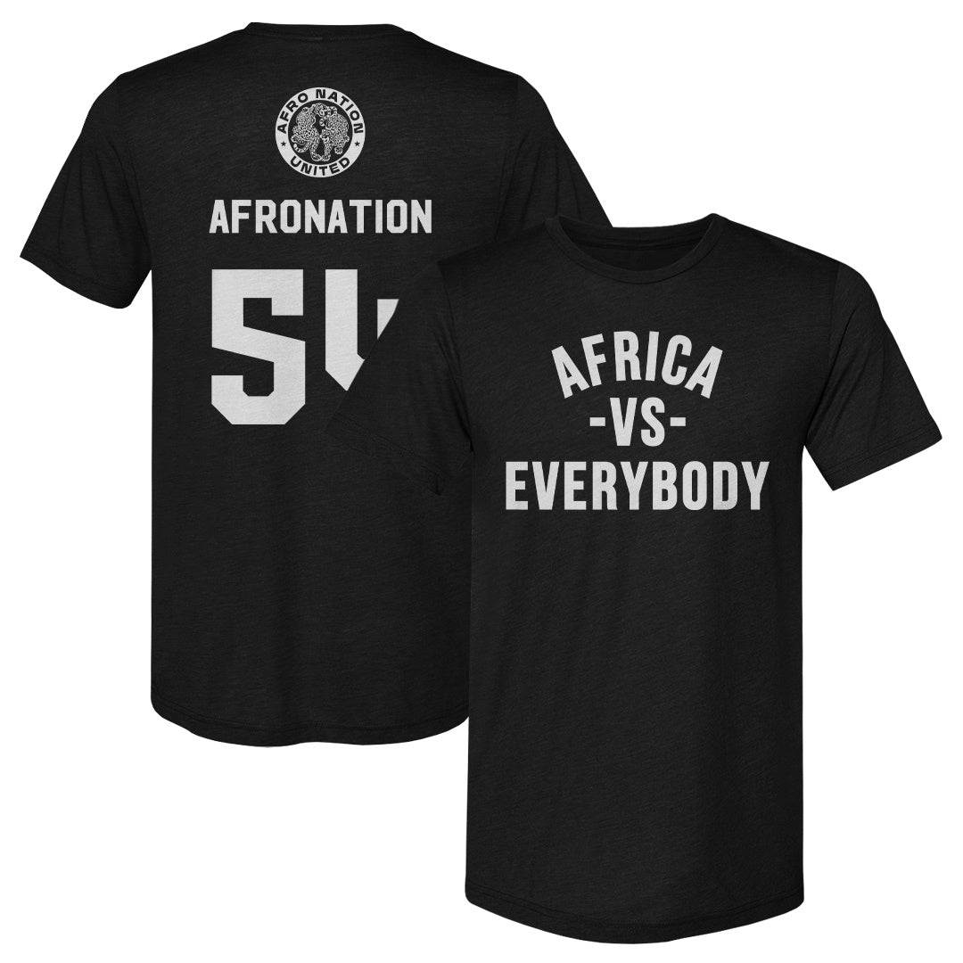 Africa Vs. Everybody Afro Nation F&B WHT