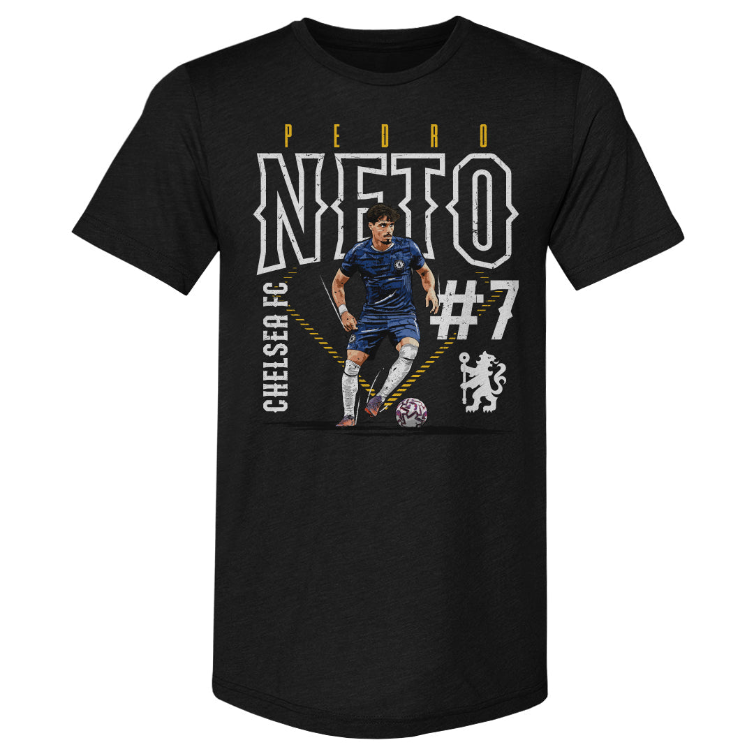 Pedro Neto Chelsea FC Outline Number WHT