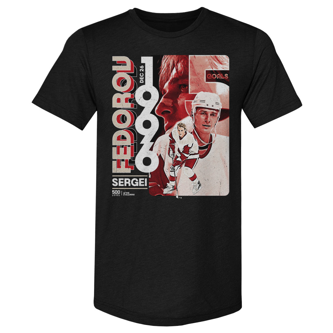 Sergei Fedorov Detroit 5 Goal Game 1996 WHT