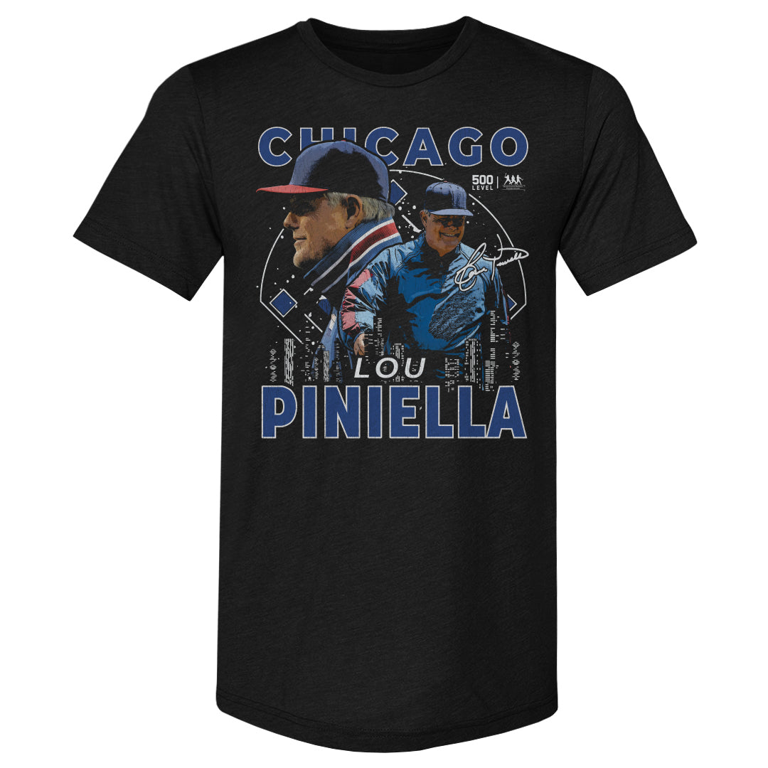 Lou Piniella Chicago C Gritty WHT